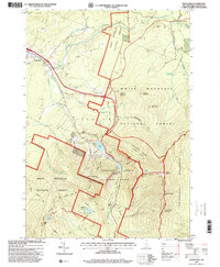 Franconia 1995 topographic map thumbnail