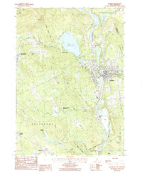 Franklin 1987 topographic map thumbnail
