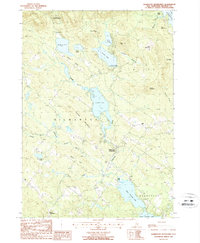 Gilmanton Ironworks 1987 topographic map thumbnail