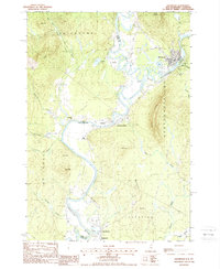 Groveton 1988 topographic map thumbnail