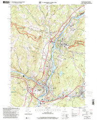 Hanover 1996 topographic map thumbnail