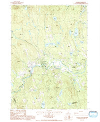 Henniker 1987 topographic map thumbnail