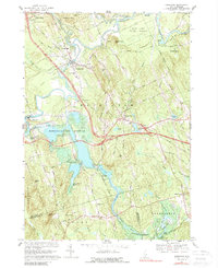 Hopkinton 1967 topographic map thumbnail