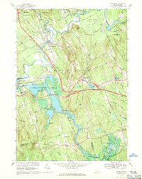 Hopkinton 1967 topographic map thumbnail