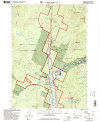 Lincoln 1995 topographic map thumbnail