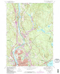 Manchester North 1968 topographic map thumbnail