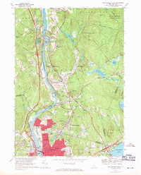 Manchester North 1968 topographic map thumbnail