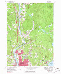 Manchester North 1968 topographic map thumbnail
