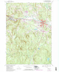 Milford 1968 topographic map thumbnail