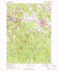 Milford 1968 topographic map thumbnail