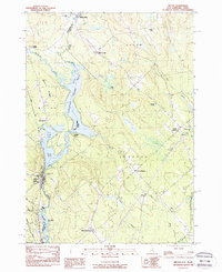 Milton 1983 topographic map thumbnail