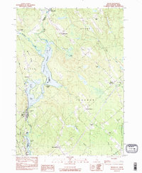 Milton 1983 topographic map thumbnail