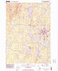 Monadnock Mountain 1998 topographic map preview