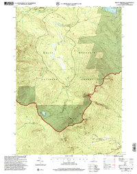 Mount Crescent 1995 topographic map thumbnail