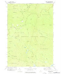 Mount Kineo 1973 topographic map thumbnail