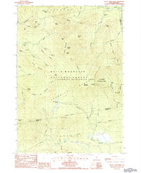 Mount Tripyramid 1987 topographic map thumbnail