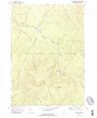 Mt. Moosilauke 1967 topographic map thumbnail