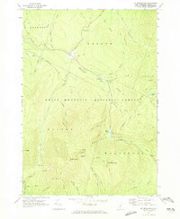 Mt Moosilauke 1967 topographic map thumbnail