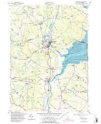Newmarket 1956 topographic map thumbnail