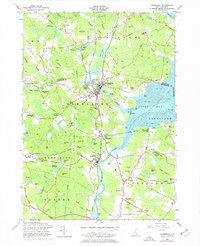 Newmarket 1956 topographic map thumbnail