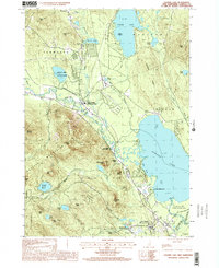 Ossipee Lake 1998 topographic map thumbnail