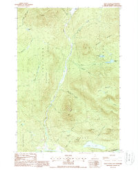 Percy Peaks 1988 topographic map thumbnail