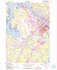 Portsmouth 1956 topographic map thumbnail