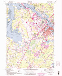 Portsmouth 1956 topographic map thumbnail