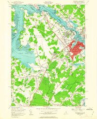Portsmouth 1956 topographic map thumbnail
