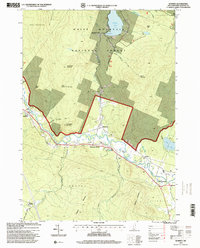 Rumney 1995 topographic map thumbnail