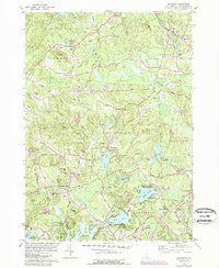 Sandown 1981 topographic map thumbnail