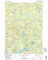 Sandown 1981 topographic map thumbnail
