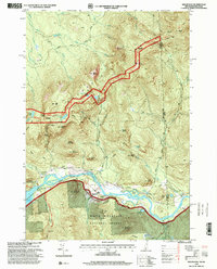 Shelburne 1995 topographic map thumbnail