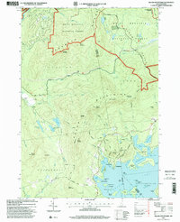 Squam Mountains 1995 topographic map thumbnail