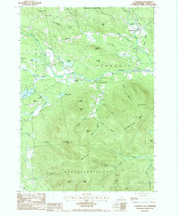 Tamworth 1987 topographic map thumbnail