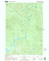 Teakettle Ridge 2000 topographic map thumbnail