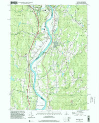 Walpole 1998 topographic map thumbnail