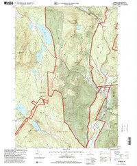 Warren 1995 topographic map thumbnail