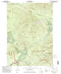 Waterville Valley 1995 topographic map thumbnail