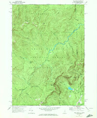 Wild River 1970 topographic map thumbnail