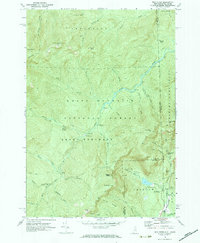 Wild River 1970 topographic map thumbnail