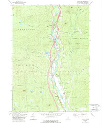 Woodstock 1980 topographic map thumbnail