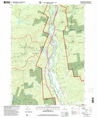 Woodstock 1995 topographic map thumbnail