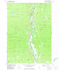 Woodstock 1980 topographic map thumbnail