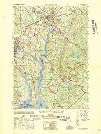 Dover East 1950 topographic map thumbnail