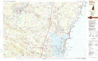 Exeter 1985 topographic map thumbnail