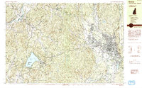 Keene 1984 topographic map thumbnail