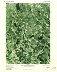 Salem Depot 1977 topographic map thumbnail