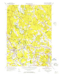 Ayers Village 1955 topographic map thumbnail