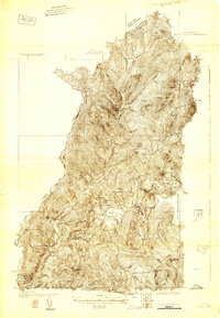 Indian Stream 1925 topographic map thumbnail